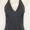 Second-Hand - Fiorelli Vintage Fitted Black Halter Dress Size 6 - SwapUp