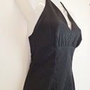 Second-Hand - Fiorelli Vintage Fitted Black Halter Dress Size 6 - SwapUp