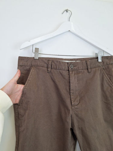 Second-Hand - Academy Washed Chestnut Everyday Pants Size 16 - SwapUp