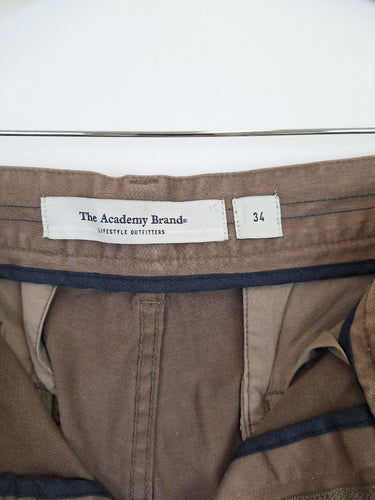 Second-Hand - Academy Washed Chestnut Everyday Pants Size 16 - SwapUp
