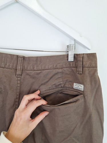 Second-Hand - Academy Washed Chestnut Everyday Pants Size 16 - SwapUp