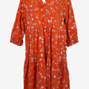 Second-Hand - Commonry Peach Petal Tiered Dress Size 18 - SwapUp