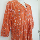Second-Hand - Commonry Peach Petal Tiered Dress Size 18 - SwapUp