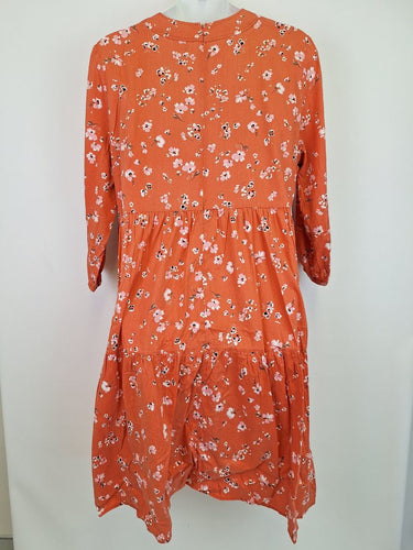 Second-Hand - Commonry Peach Petal Tiered Dress Size 18 - SwapUp