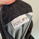 Second-Hand - Foil Charcoal Boxy Midi Dress Size 14 - SwapUp