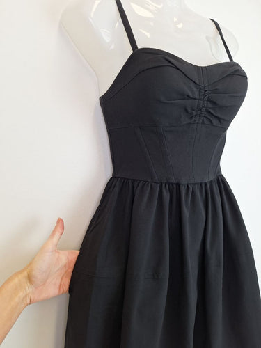Second-Hand - Marcs Corset Bodice Mini Dress Size 6 - SwapUp