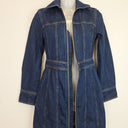 Second-Hand - Witchery Dark Wash Denim Mini Dress Size 4 - SwapUp