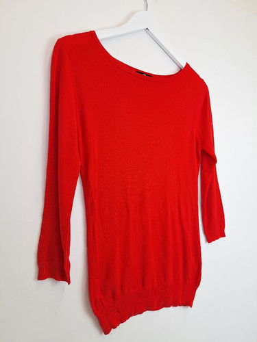 Second-Hand - Cue Fire Orange Relaxed Top Size S - SwapUp