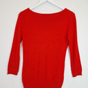 Second-Hand - Cue Fire Orange Relaxed Top Size S - SwapUp