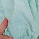Second-Hand - Country Road Sea Foam Cropped Ruche Top Size 4 - SwapUp