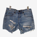 Second-Hand - BLANKNYC Distressed Summer Mini Shorts Size 6 - SwapUp