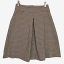 Second-Hand - Review Classic Check Pleat Mini Skirt Size 6 - SwapUp