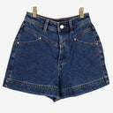 Second-Hand - Witchery V Stitch Mini Shorts Size 4 - SwapUp