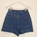 Second-Hand - Witchery V Stitch Mini Shorts Size 4 - SwapUp