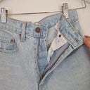Second-Hand - Nobody Denim Light Wash High Rise Shorts Size 6 - SwapUp