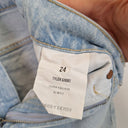 Second-Hand - Nobody Denim Light Wash High Rise Shorts Size 6 - SwapUp