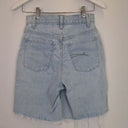 Second-Hand - Nobody Denim Light Wash High Rise Shorts Size 6 - SwapUp