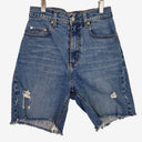 Second-Hand - Nobody Denim 'Frankie' High Rise Shorts Size 6 - SwapUp