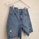Second-Hand - Nobody Denim 'Frankie' High Rise Shorts Size 6 - SwapUp