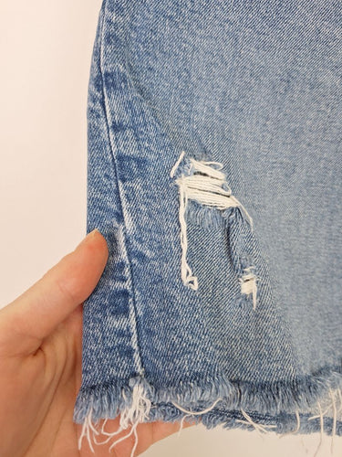 Second-Hand - Nobody Denim 'Frankie' High Rise Shorts Size 6 - SwapUp