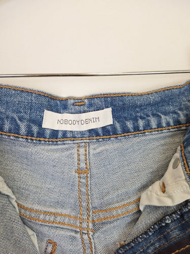Second-Hand - Nobody Denim 'Frankie' High Rise Shorts Size 6 - SwapUp