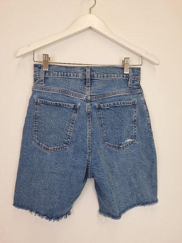 Second-Hand - Nobody Denim 'Frankie' High Rise Shorts Size 6 - SwapUp