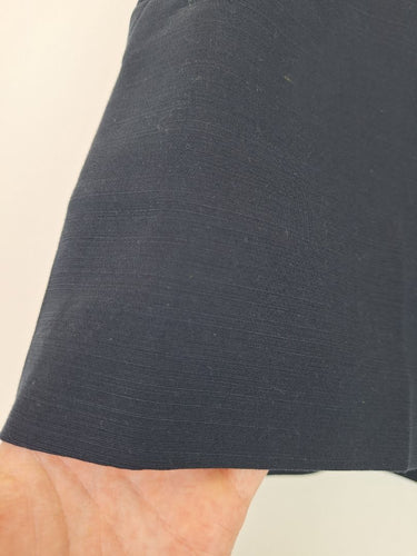 Second-Hand - Reiss Navy Structured Mini Shorts Size 4 - SwapUp