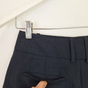 Second-Hand - Reiss Navy Structured Mini Shorts Size 4 - SwapUp