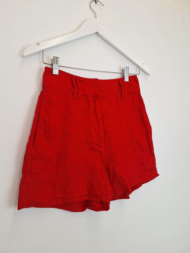 Second-Hand - Country Road Ruby French Linen Shorts Size 4 - SwapUp