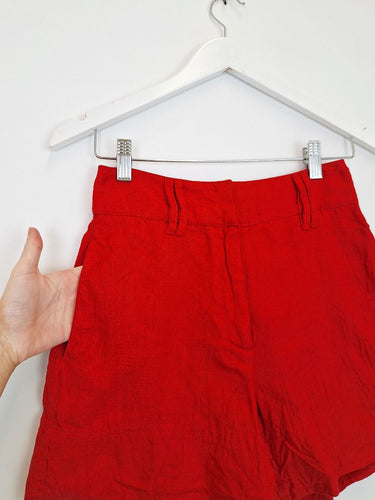 Second-Hand - Country Road Ruby French Linen Shorts Size 4 - SwapUp