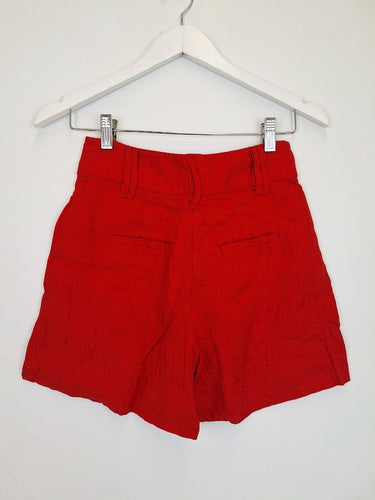 Second-Hand - Country Road Ruby French Linen Shorts Size 4 - SwapUp