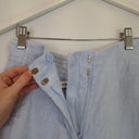 Second-Hand - Country Road Baby Blue Linen Shorts Size 4 - SwapUp