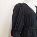 Second-Hand - Cable Essential Black Flowy Wrap Dress Size XL - SwapUp