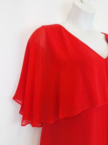 Second-Hand - Very Very Flirty Scarlett Flowy Dress Size 18 - SwapUp
