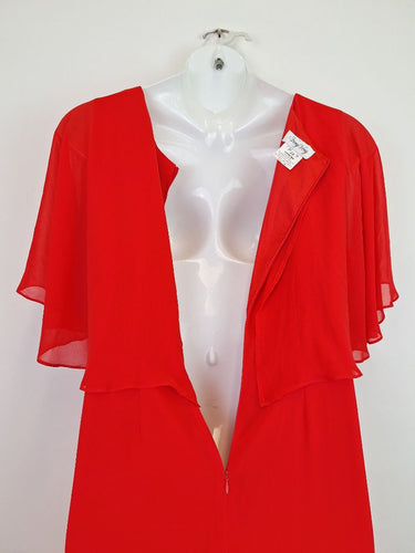 Second-Hand - Very Very Flirty Scarlett Flowy Dress Size 18 - SwapUp