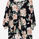 Second-Hand - Jaase Abstract Floral Blouse Size M - SwapUp
