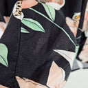Second-Hand - Jaase Abstract Floral Blouse Size M - SwapUp
