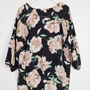 Second-Hand - Jaase Abstract Floral Blouse Size M - SwapUp