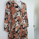 Second-Hand - St. Frock Muted Floral Midi Dress Size 14 - SwapUp