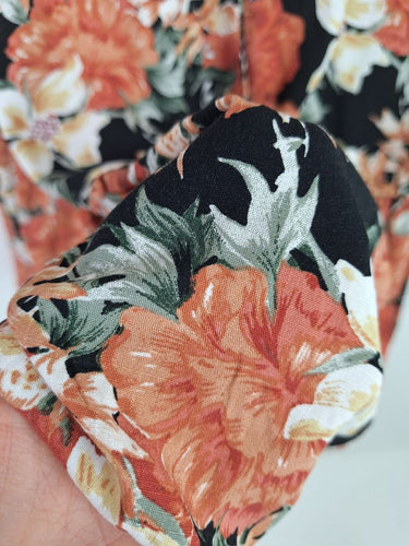 Second-Hand - St. Frock Muted Floral Midi Dress Size 14 - SwapUp
