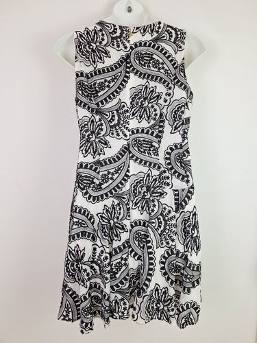 Second-Hand - Tommy Hilfiger Paisley Dual Layer Embroidered Midi Dress Size 16 - SwapUp