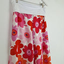 Second-Hand - Zephyr Playful Floral Wide Leg Linen Pants Size L - SwapUp