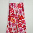 Second-Hand - Zephyr Playful Floral Wide Leg Linen Pants Size L - SwapUp