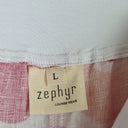 Second-Hand - Zephyr Playful Floral Wide Leg Linen Pants Size L - SwapUp