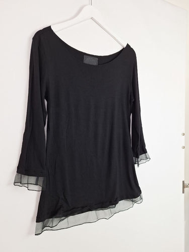 Second-Hand - Assorted Brands Off the Shoulder Frilled Top Size 10 - SwapUp