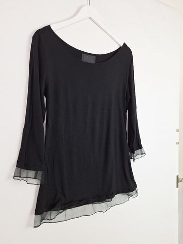 Second-Hand - Assorted Brands Off the Shoulder Frilled Top Size 10 - SwapUp