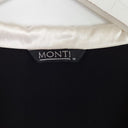 Second-Hand - Monti Glamourous Satin Trimmed Top Size 14 - SwapUp