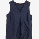 Second-Hand - Digbys Resort Linen Asymmetric Top Size XXL - SwapUp
