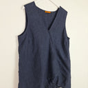 Second-Hand - Digbys Resort Linen Asymmetric Top Size XXL - SwapUp
