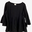 Second-Hand - Zephyr Timeless Fluted Linen Top Size M - SwapUp